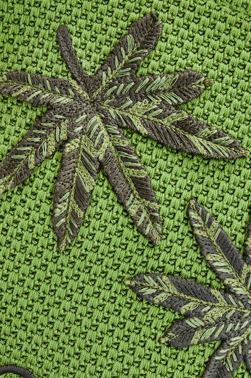 verde bandolera con flecos en algodón orgánico Loewe R8J8Z231 hombres