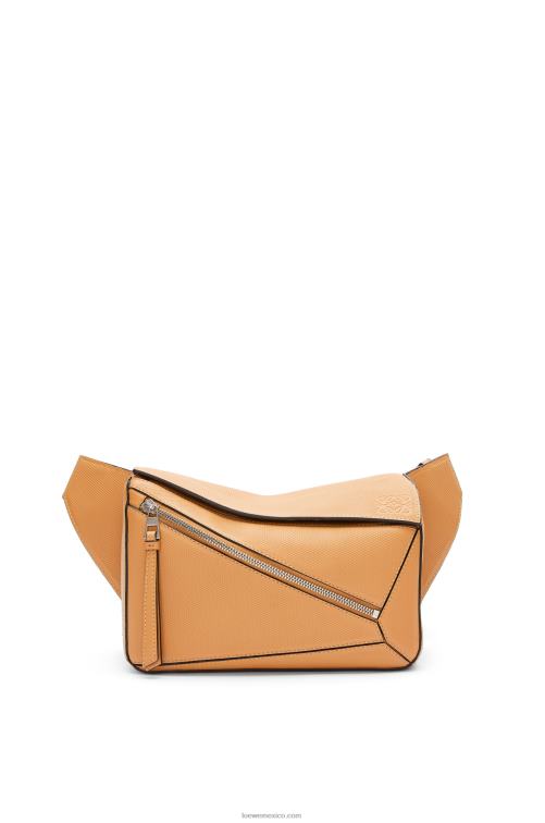 cálido desierto riñonera puzzle pequeña de piel de becerro rombos Loewe R8J8Z569 hombres