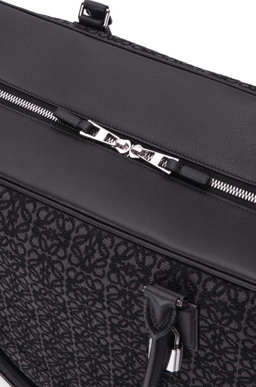 antracita/negro Bolso amazona 44 de jacquard anagrama y piel de becerro Loewe R8J8Z148 hombres