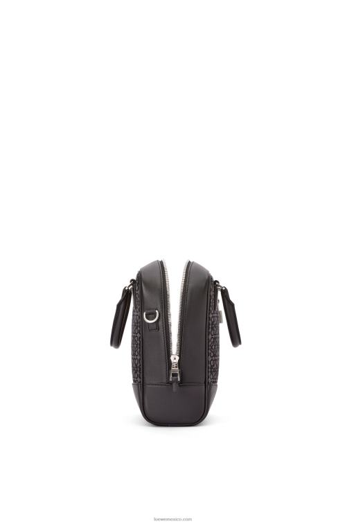 antracita/negro amazona 15 en anagrama jacquard y piel de becerro Loewe R8J8Z147 hombres