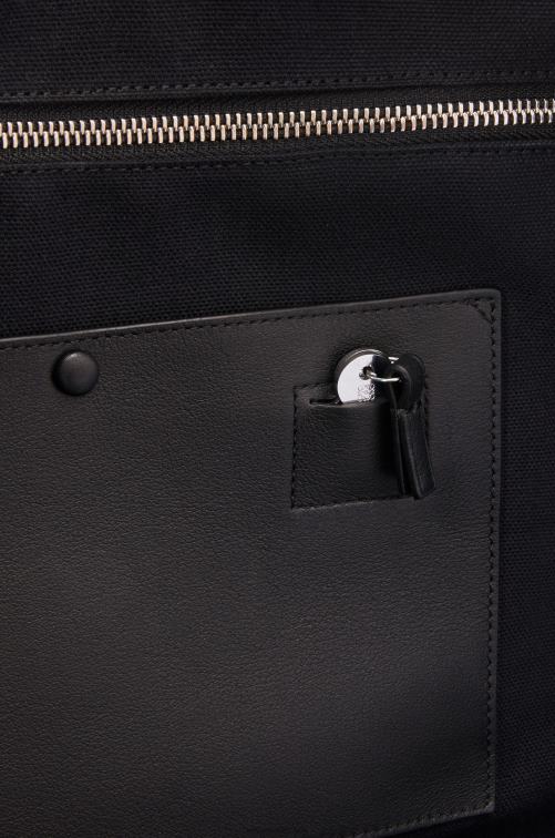 azul marino/negro Bolso amazona 44 de jacquard anagrama y piel de becerro Loewe R8J8Z149 hombres