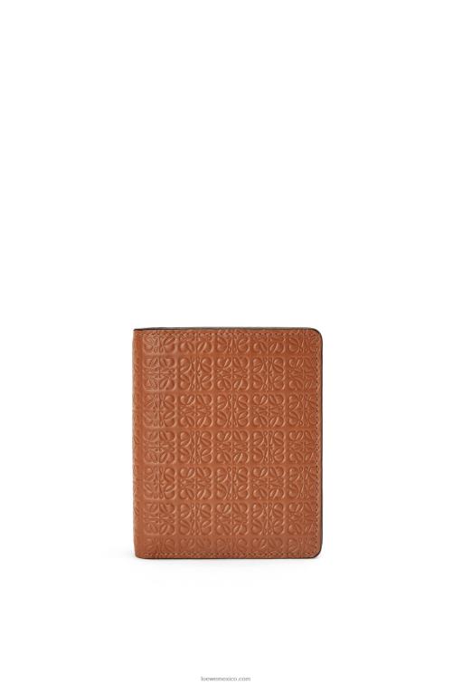 broncearse cartera con cremallera repeat compact de piel de becerro de seda grabada Loewe R8J8Z1281 mujer