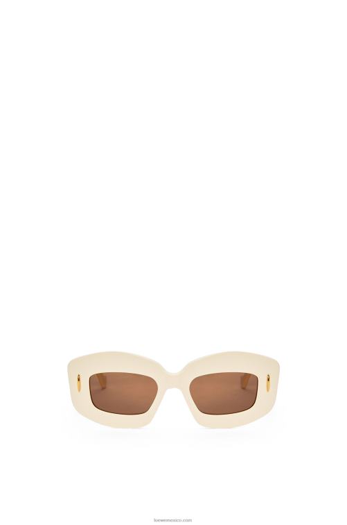 Marfil lentes de sol screen en acetato Loewe R8J8Z1427 mujer