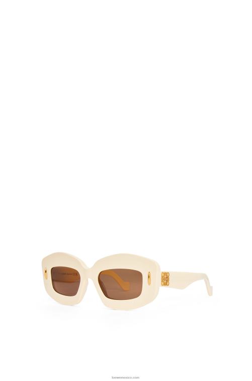 Marfil lentes de sol screen en acetato Loewe R8J8Z1427 mujer