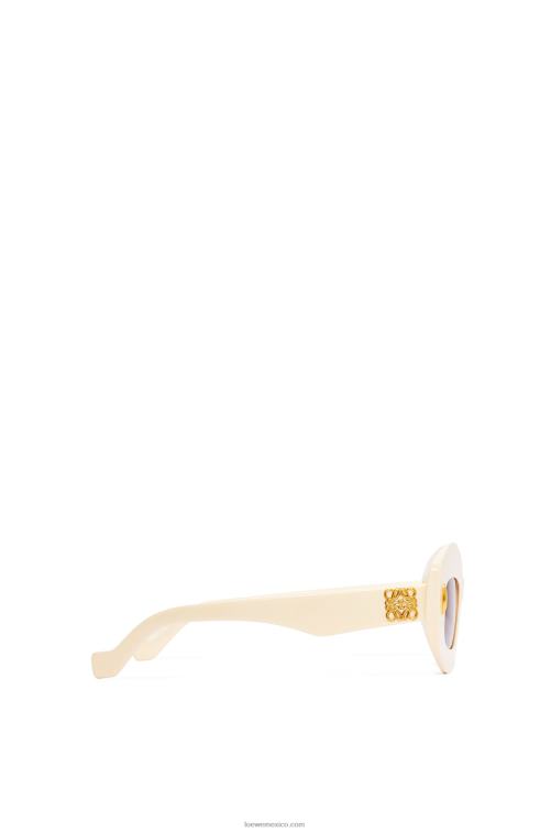 Marfil lentes de sol screen en acetato Loewe R8J8Z1427 mujer