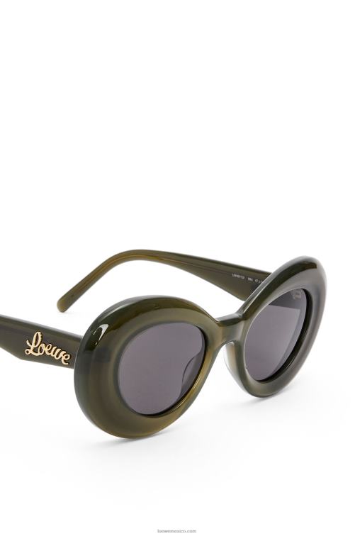 agua verde gafas de sol con alas de acetato Loewe R8J8Z1435 mujer