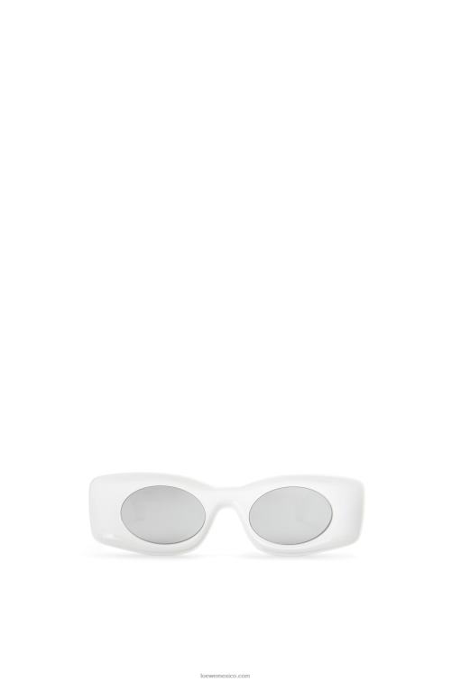 blanco gafas de sol paula's ibiza originales Loewe R8J8Z1475 mujer