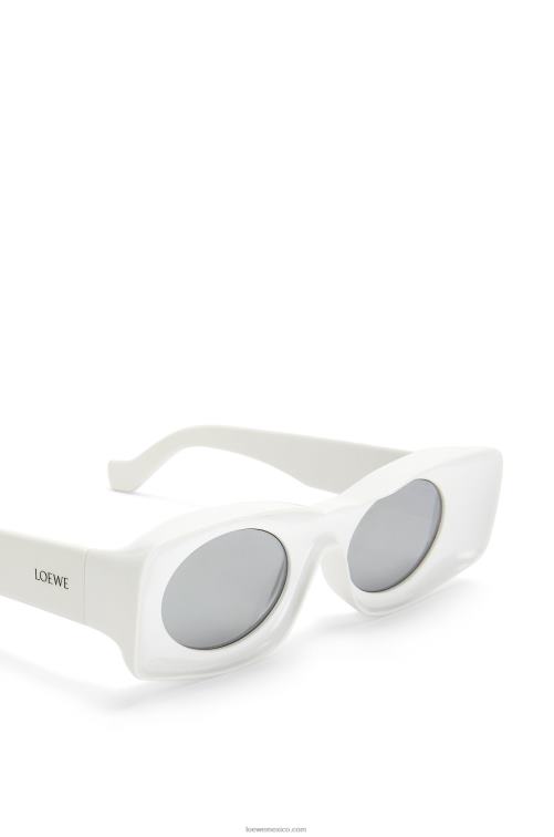 blanco gafas de sol paula's ibiza originales Loewe R8J8Z1475 mujer