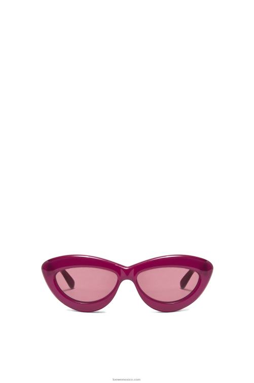 cereza gafas de sol cateye de acetato Loewe R8J8Z1506 mujer