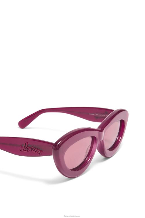 cereza gafas de sol cateye de acetato Loewe R8J8Z1506 mujer