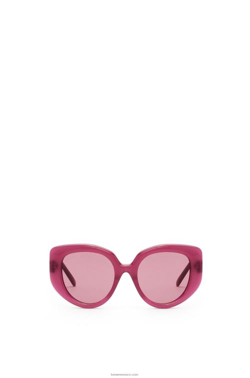 cereza gafas de sol mariposa de acetato Loewe R8J8Z1507 mujer