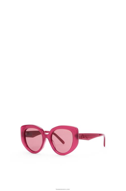 cereza gafas de sol mariposa de acetato Loewe R8J8Z1507 mujer