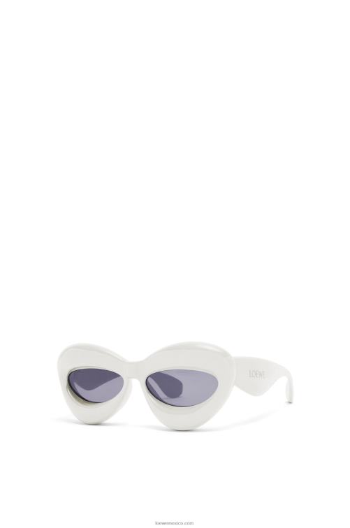gris gafas de sol cateye infladas de nailon Loewe R8J8Z1424 mujer