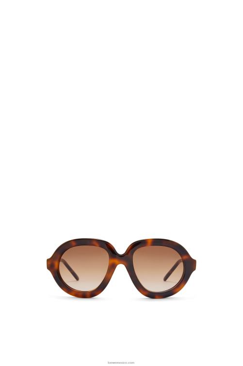 la Habana gafas de sol estilo aviador en acetato Loewe R8J8Z1487 mujer