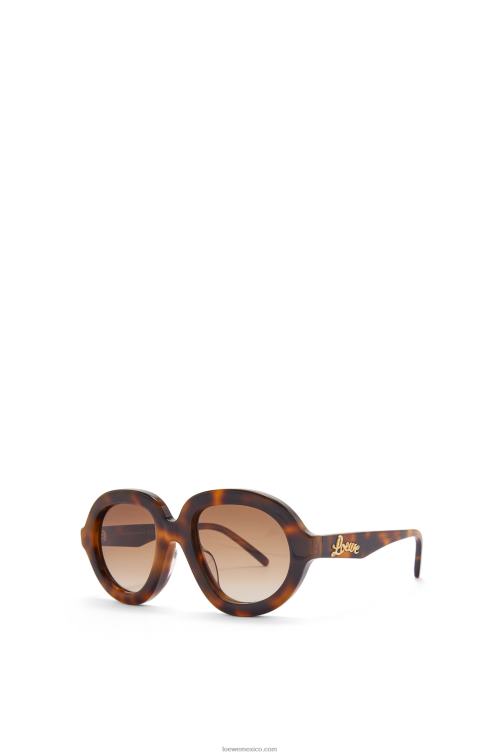 la Habana gafas de sol estilo aviador en acetato Loewe R8J8Z1487 mujer