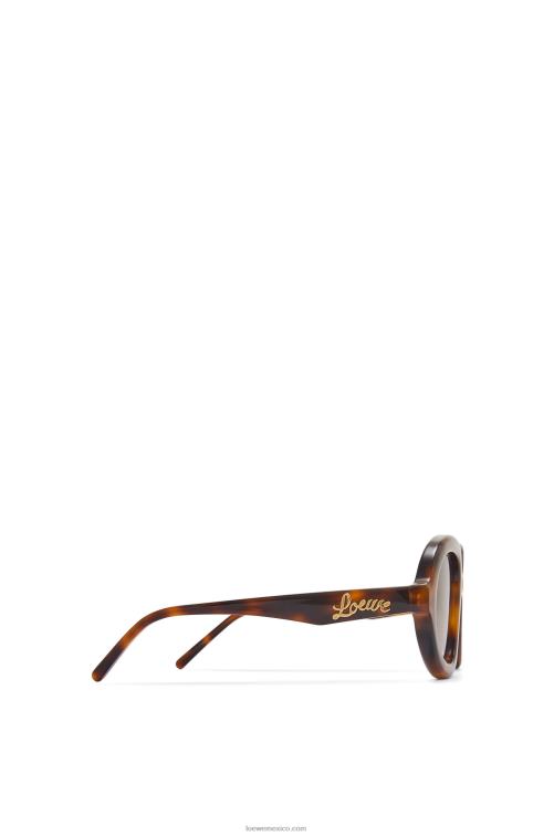 la Habana gafas de sol estilo aviador en acetato Loewe R8J8Z1487 mujer
