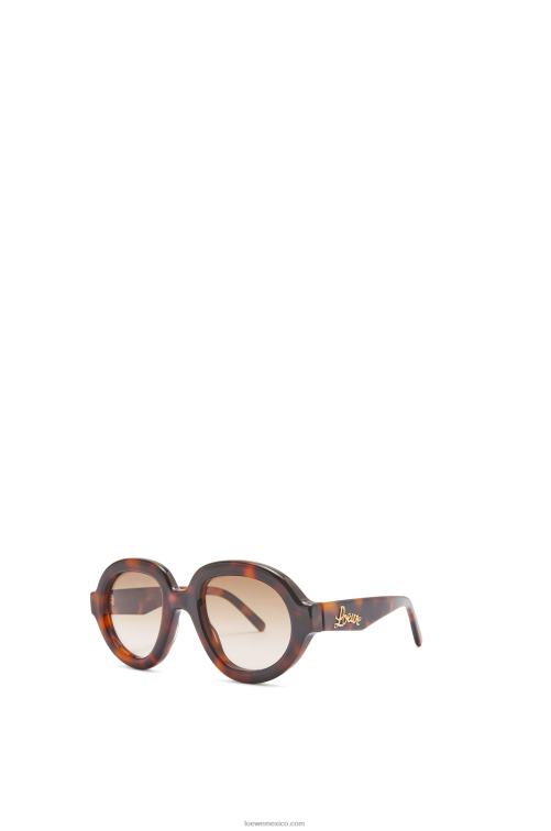 la Habana gafas de sol estilo aviador en acetato Loewe R8J8Z1489 mujer