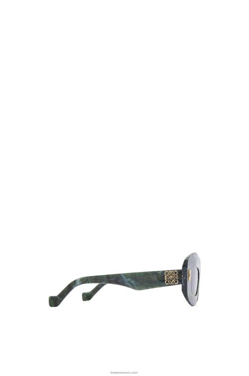 mármol verde lentes de sol screen en acetato Loewe R8J8Z1431 mujer