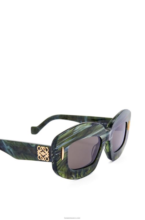 mármol verde lentes de sol screen en acetato Loewe R8J8Z1431 mujer