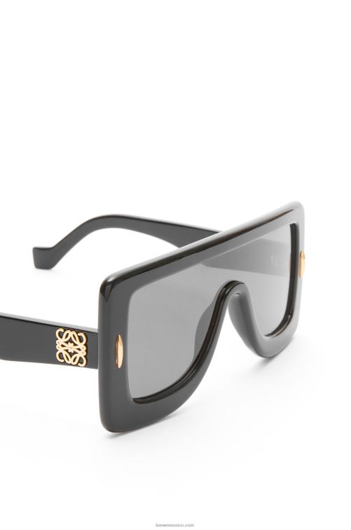 negro Gafas de sol con anagrama en acetato Loewe R8J8Z1474 mujer