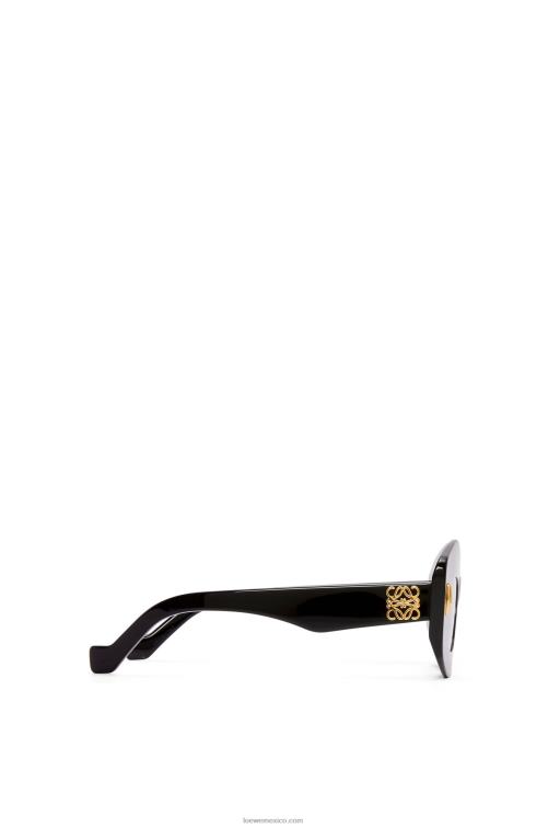 negro lentes de sol screen en acetato Loewe R8J8Z1429 mujer