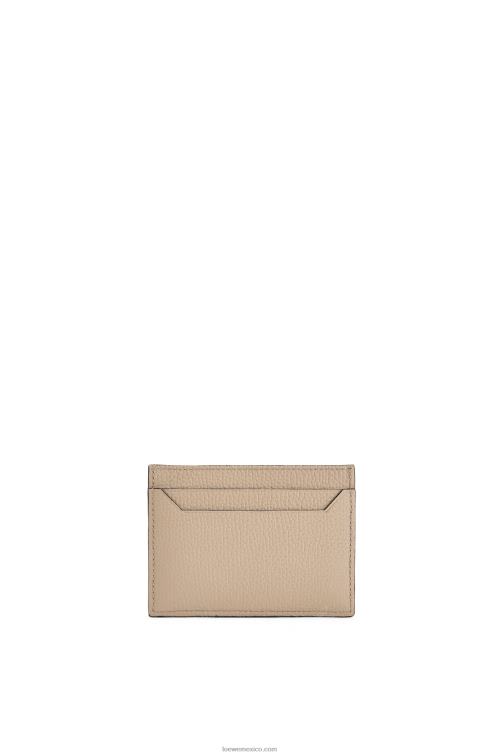 arena tarjetero liso con anagrama de piel de becerro granulada Loewe R8J8Z1357 mujer
