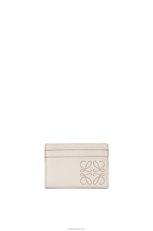 avena claro/bronceado tarjetero liso de la marca Loewe R8J8Z1387 mujer