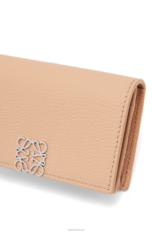desnudo tarjetero con anagrama de piel de becerro granulada Loewe R8J8Z1375 mujer
