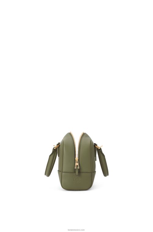 aguacate verde Bolso amazona 16 cuadrado de piel de becerro napa Loewe R8J8Z165 mujer