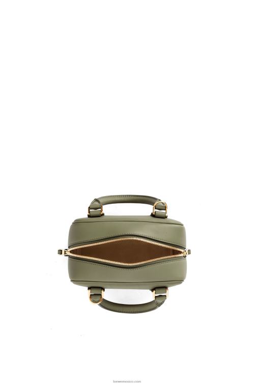 aguacate verde Bolso amazona 16 cuadrado de piel de becerro napa Loewe R8J8Z165 mujer