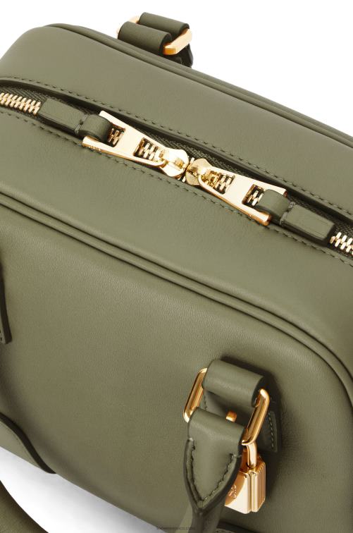 aguacate verde Bolso amazona 16 cuadrado de piel de becerro napa Loewe R8J8Z165 mujer