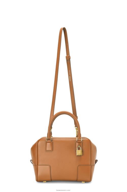 cálido desierto Bolso amazona 19 cuadrado de piel de becerro napa Loewe R8J8Z167 mujer