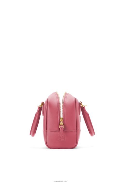 ciruela Bolso amazona 16 cuadrado de piel de becerro napa Loewe R8J8Z159 mujer