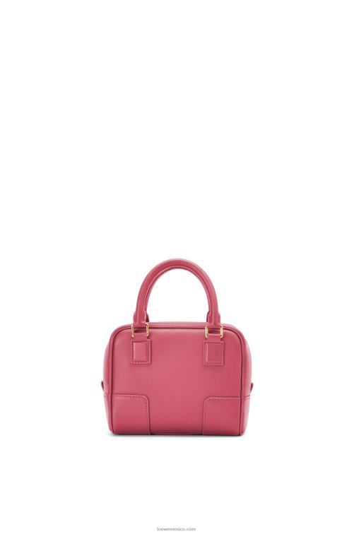 ciruela Bolso amazona 16 cuadrado de piel de becerro napa Loewe R8J8Z159 mujer