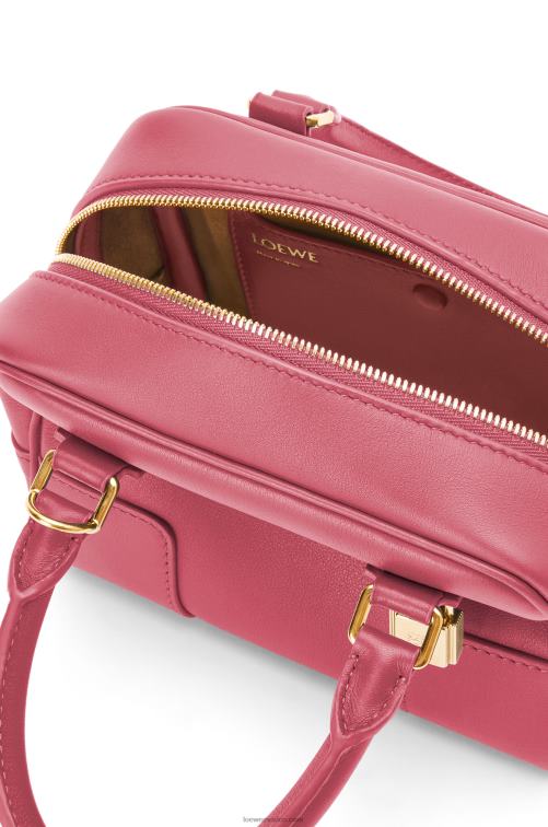 ciruela Bolso amazona 16 cuadrado de piel de becerro napa Loewe R8J8Z159 mujer