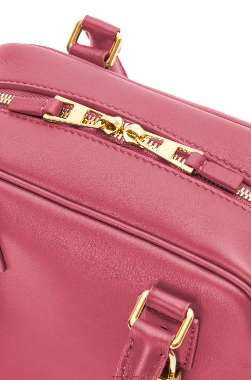 ciruela Bolso amazona 16 cuadrado de piel de becerro napa Loewe R8J8Z159 mujer