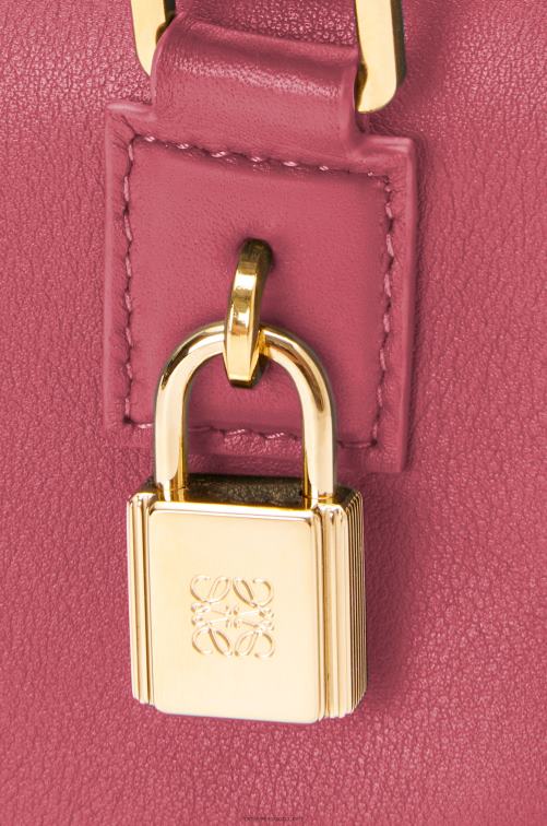 ciruela Bolso amazona 16 cuadrado de piel de becerro napa Loewe R8J8Z159 mujer