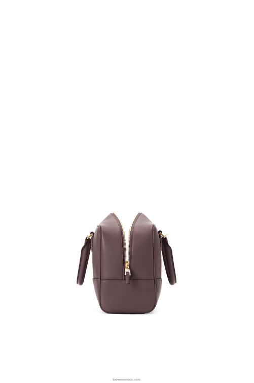 ciruela pasa bolso amazona 28 de piel de becerro napa Loewe R8J8Z173 mujer