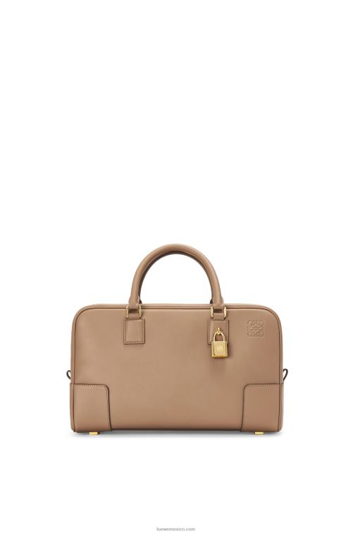 color visón bolso amazona 28 de piel de becerro napa Loewe R8J8Z169 mujer