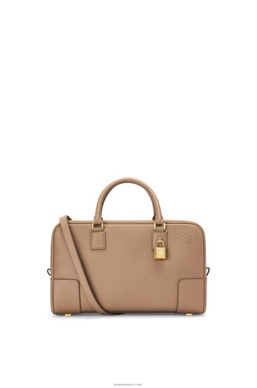 color visón bolso amazona 28 de piel de becerro napa Loewe R8J8Z169 mujer