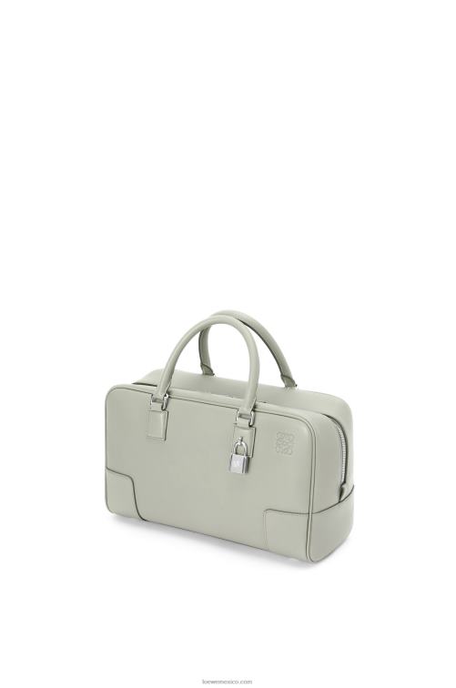 gris ceniza bolso amazona 28 de piel de becerro napa Loewe R8J8Z136 mujer