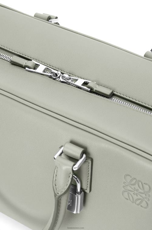 gris ceniza bolso amazona 28 de piel de becerro napa Loewe R8J8Z136 mujer