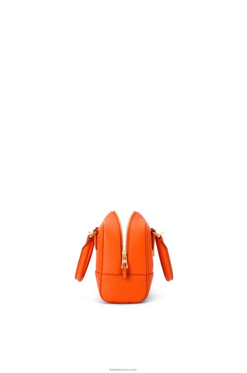 naranja Bolso amazona 16 cuadrado de piel de becerro napa Loewe R8J8Z145 mujer