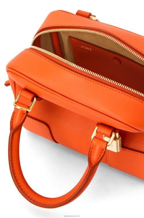 naranja Bolso amazona 16 cuadrado de piel de becerro napa Loewe R8J8Z145 mujer