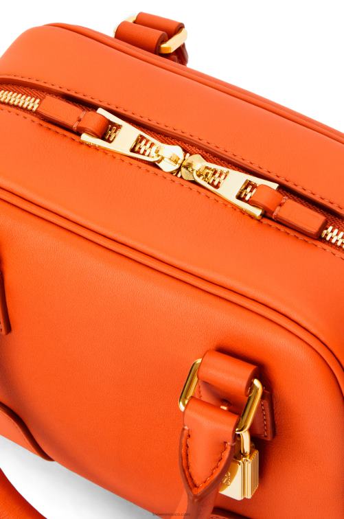 naranja Bolso amazona 16 cuadrado de piel de becerro napa Loewe R8J8Z145 mujer