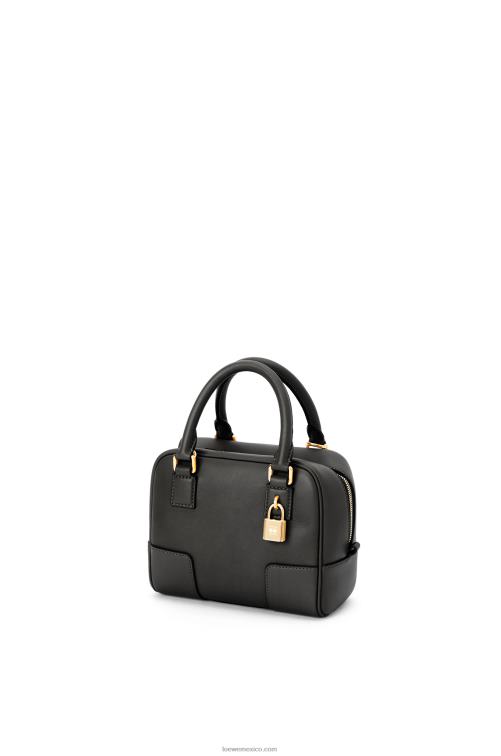 negro Bolso amazona 16 cuadrado de piel de becerro napa Loewe R8J8Z140 mujer