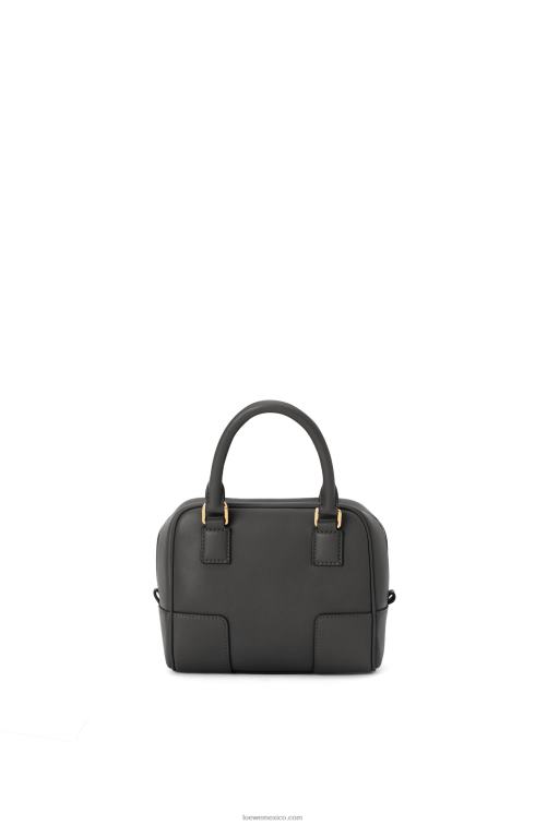 negro Bolso amazona 16 cuadrado de piel de becerro napa Loewe R8J8Z140 mujer
