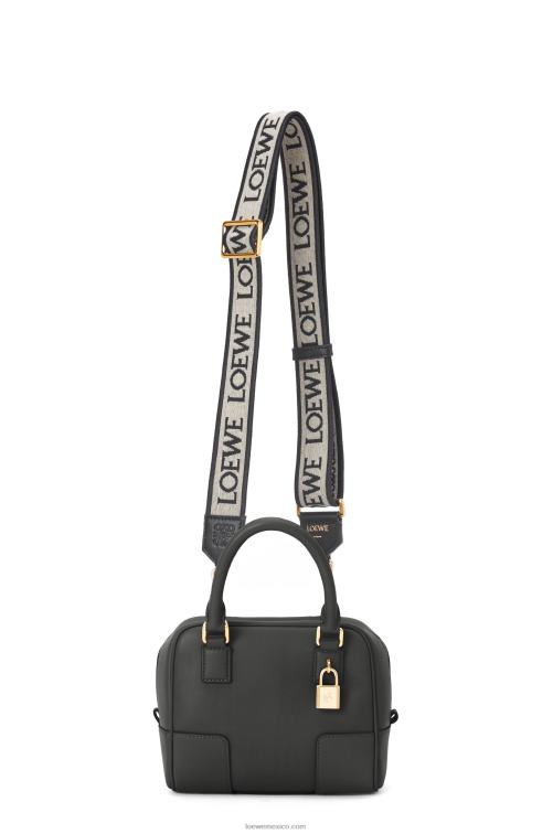 negro Bolso amazona 16 cuadrado de piel de becerro napa Loewe R8J8Z140 mujer