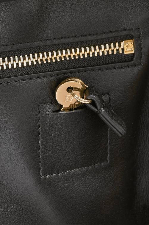 negro Bolso amazona 23 de piel de becerro napa Loewe R8J8Z157 mujer