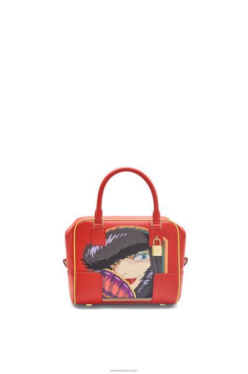 rojo bolso witch of the waste amazona 19 de piel de becerro napa Loewe R8J8Z193 mujer